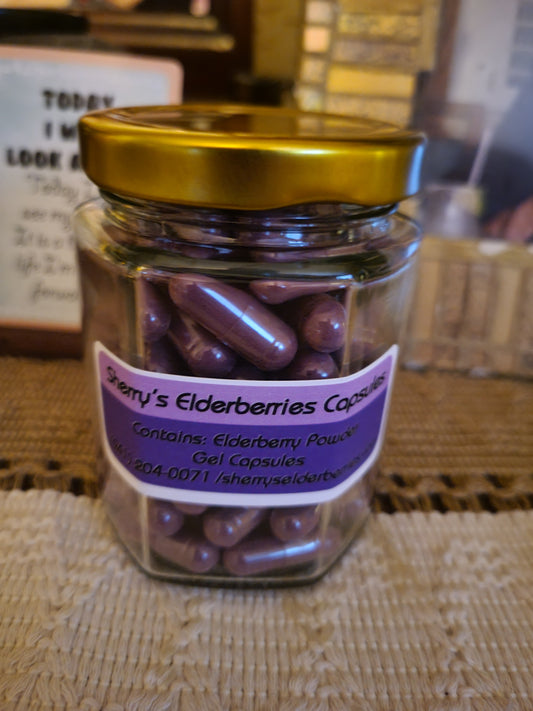 Elderberry Capsules 90 qty.